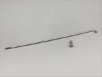 1 Speiche Länge 225.00mm Edelstahl/VA mit Nippel für 19 Zoll Felge, neu