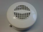 Lichtmaschinendeckel WEISS MIT Schriftzug, neu